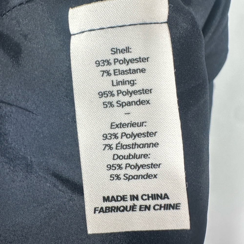 cinq a sept Navy Wrap Mini Dress - Picture 7 of 10